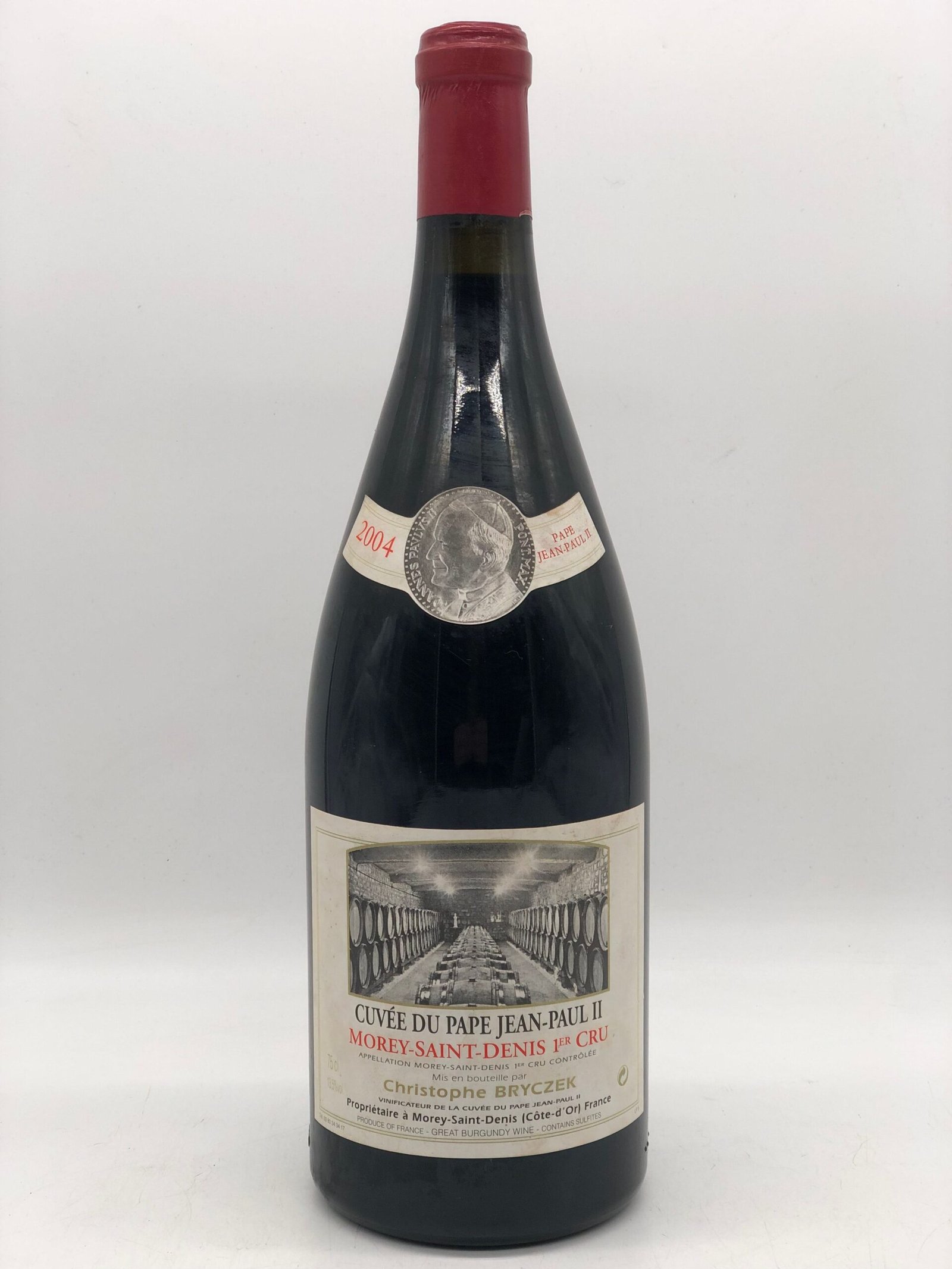 1 x 1,5ltr Cuvée du Pape Jean-Paul II, Morey-St.Denis 1er Cru, C. Bryczek 2004 (Magnum)