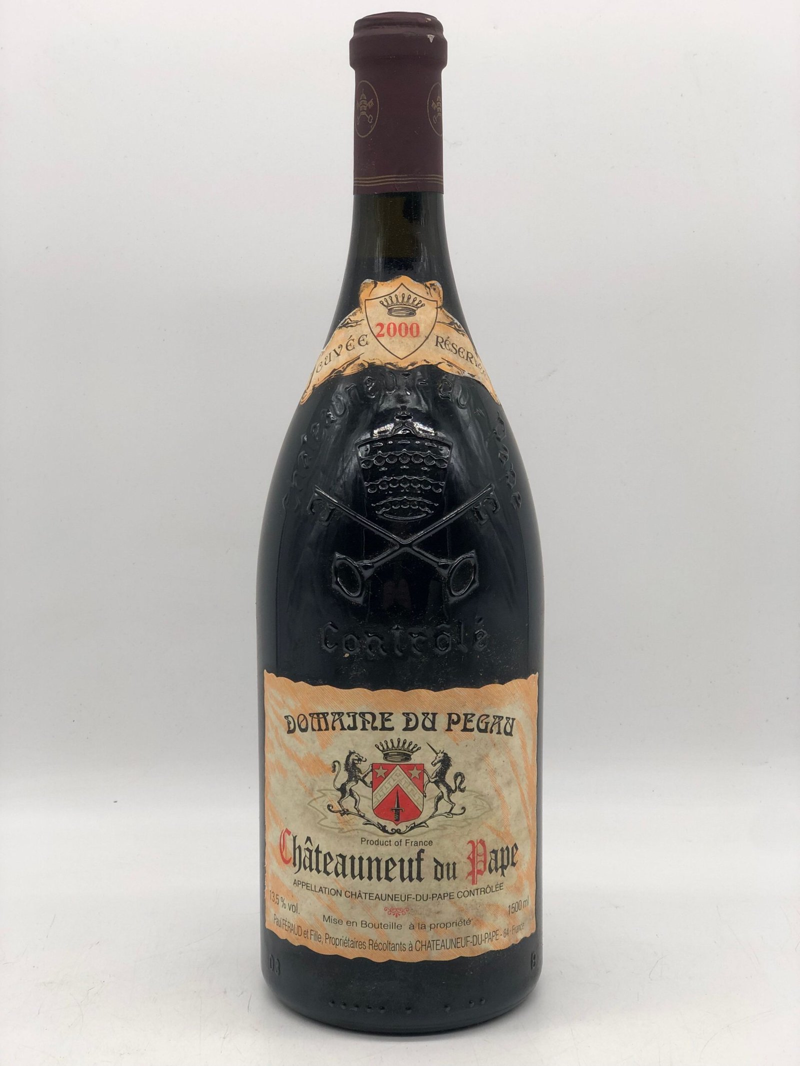 1 x 1,5ltr Chateauneuf-du-Pape Domaine du Pegau 2000 (Magnum)