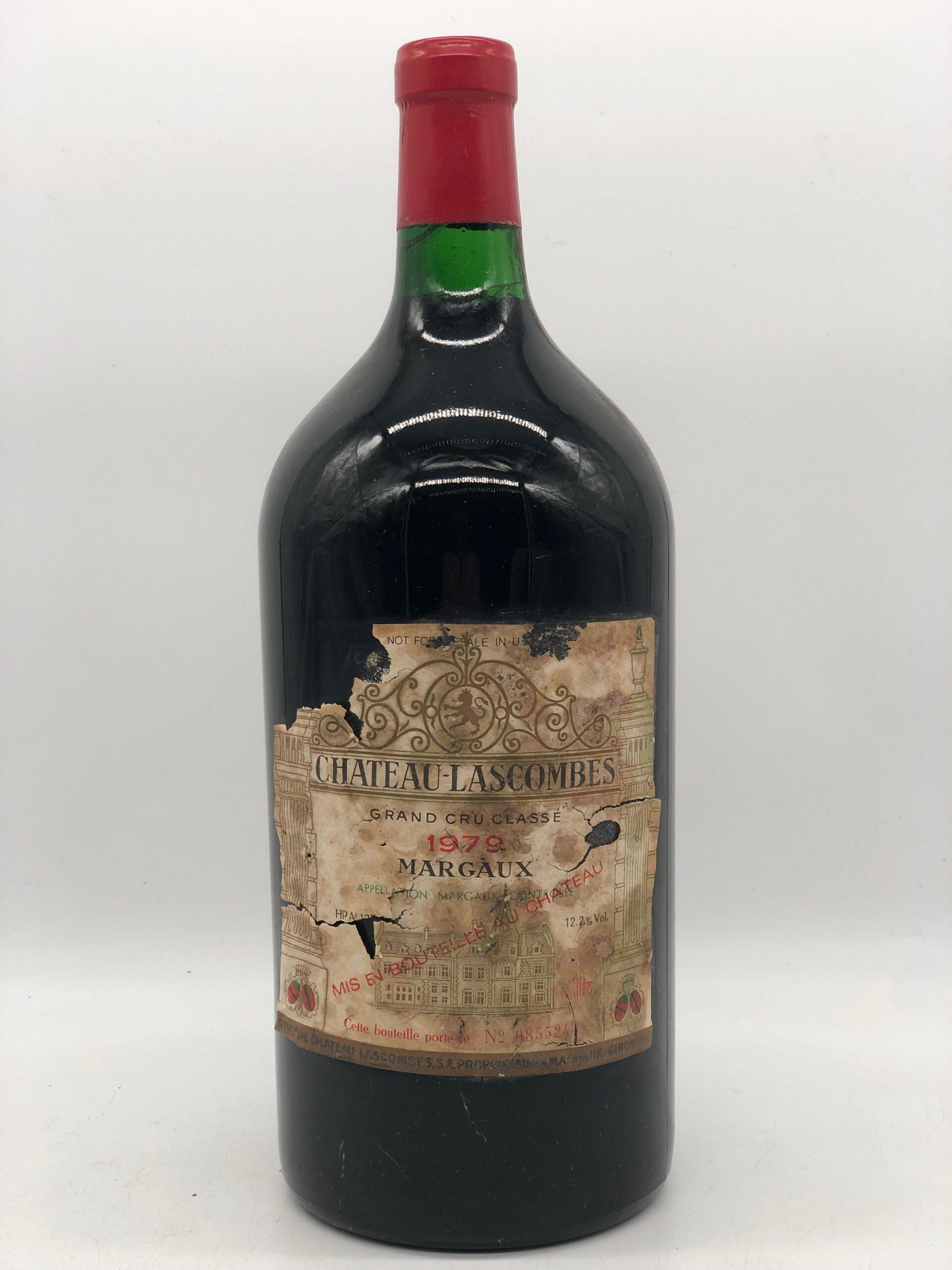 1 x 3ltr Chateau Lascombes, Margaux 1979 (Jeroboam)