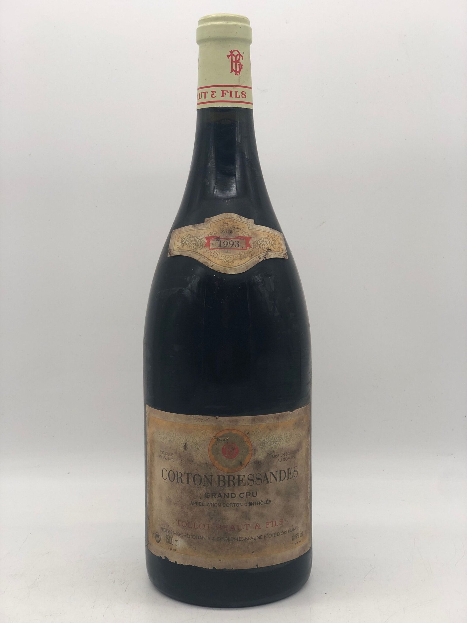 1 x 1,5ltr Corton Bressandes GC Tollot-Beaut 1993 (Magnum)
