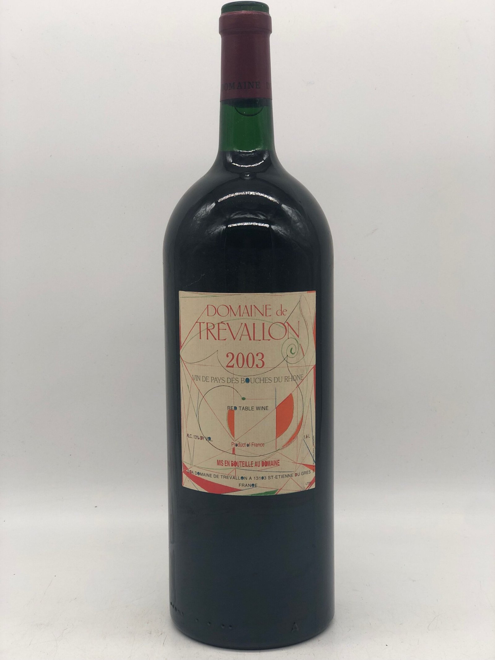 1 x 1,5ltr Domaine de Trevallon 2003 (Magnum)