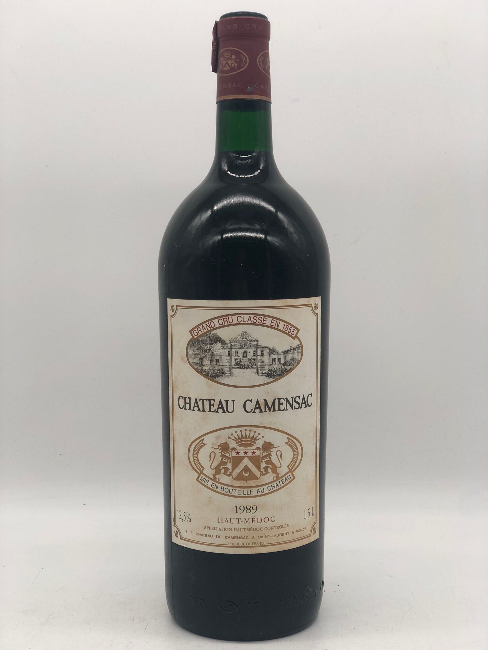 1 x 1,5ltr Chateau Camensac Haut-Medoc 1989 (Magnum)
