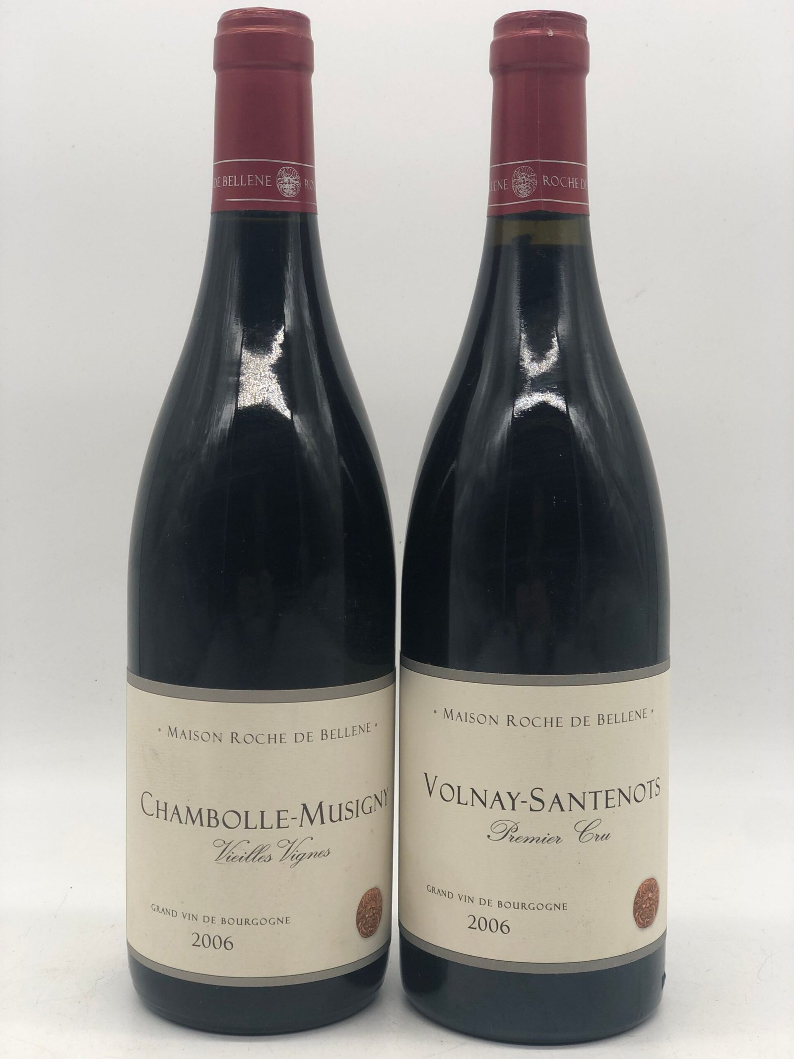 Duo lot of 2 x 75cl Burgundy Cru’s Maison Rioche de Bellene 2006
