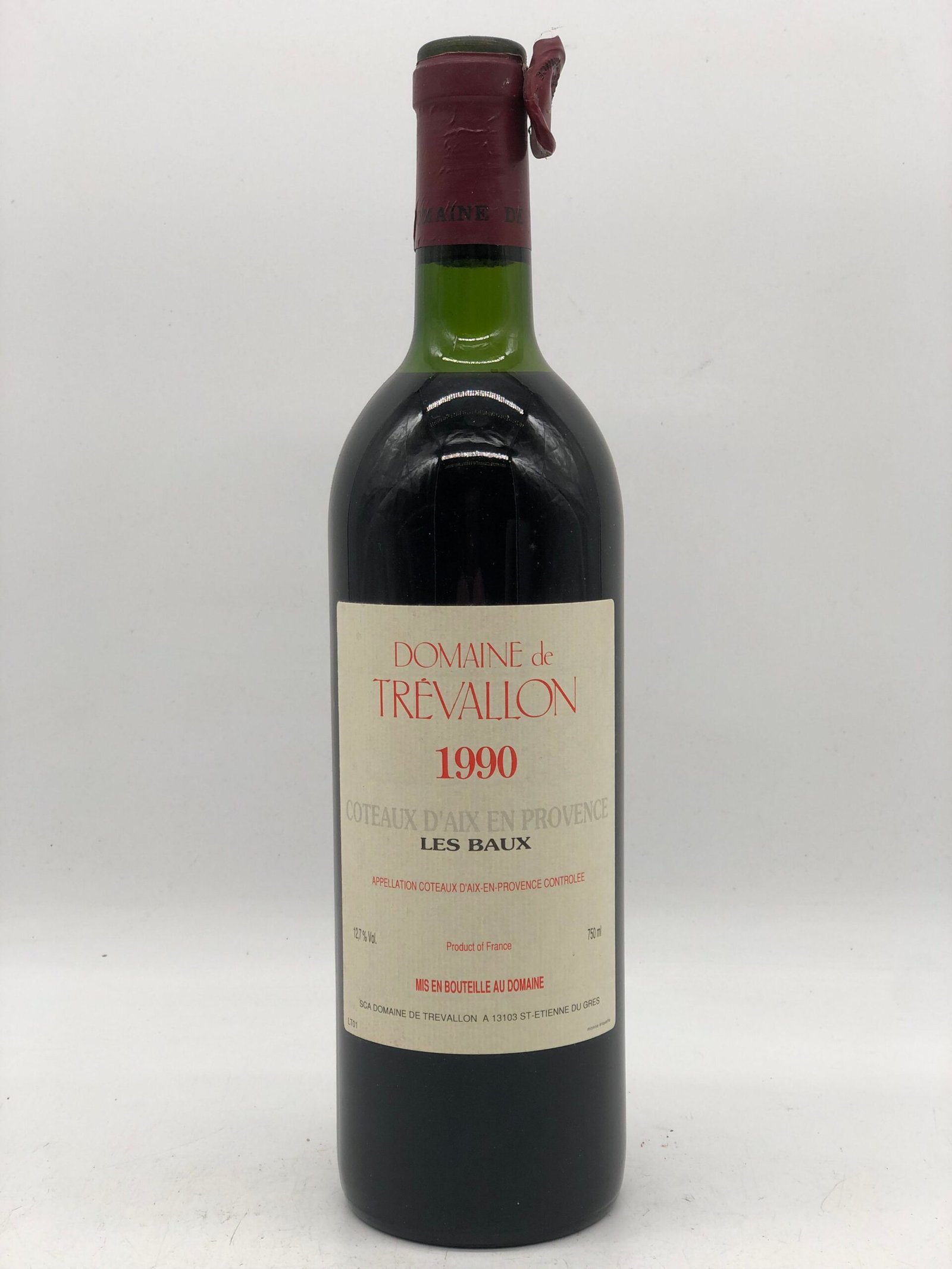 1 x 75cl Domaine de Trévallon 1990