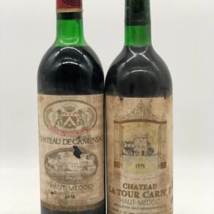 Mixed lot of 2 x 75cl Bordeaux Icon reds 1978