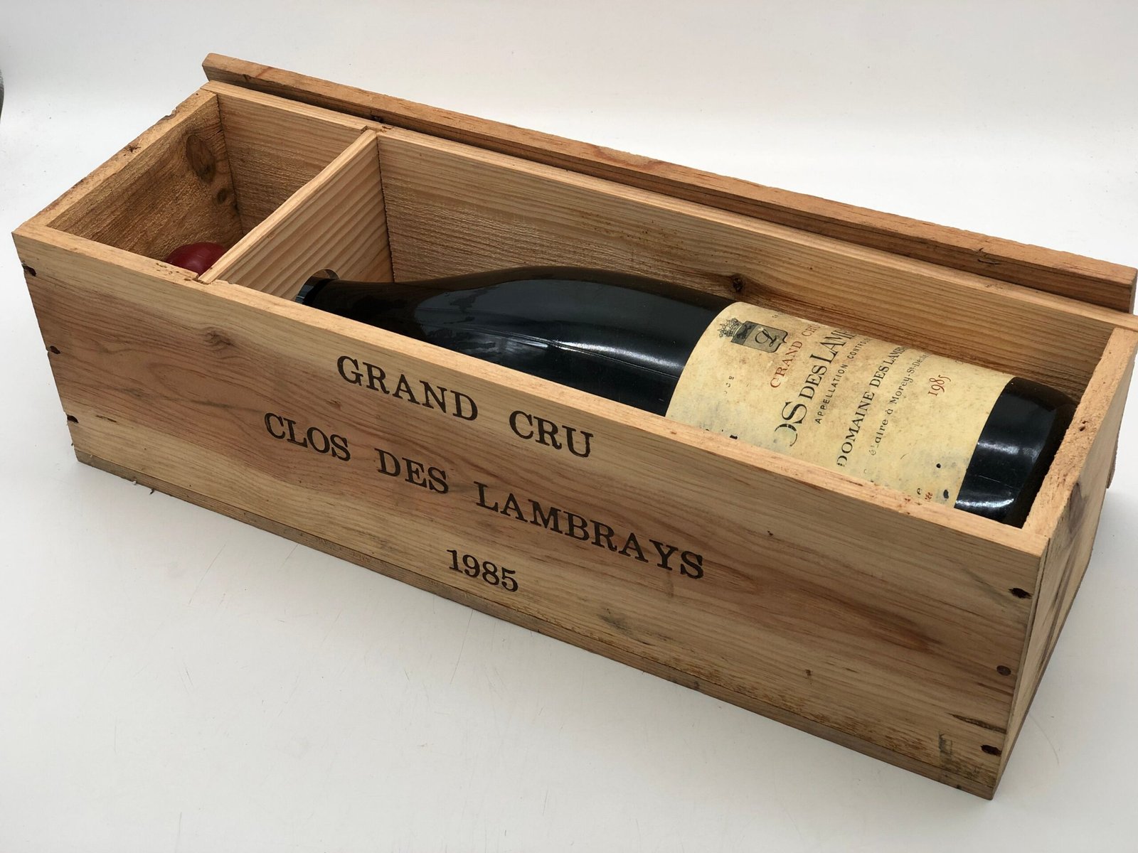 1 x Jeroboam (3ltr) Clos des Lambrays Grand Cru 1985 in OWC - Image 7
