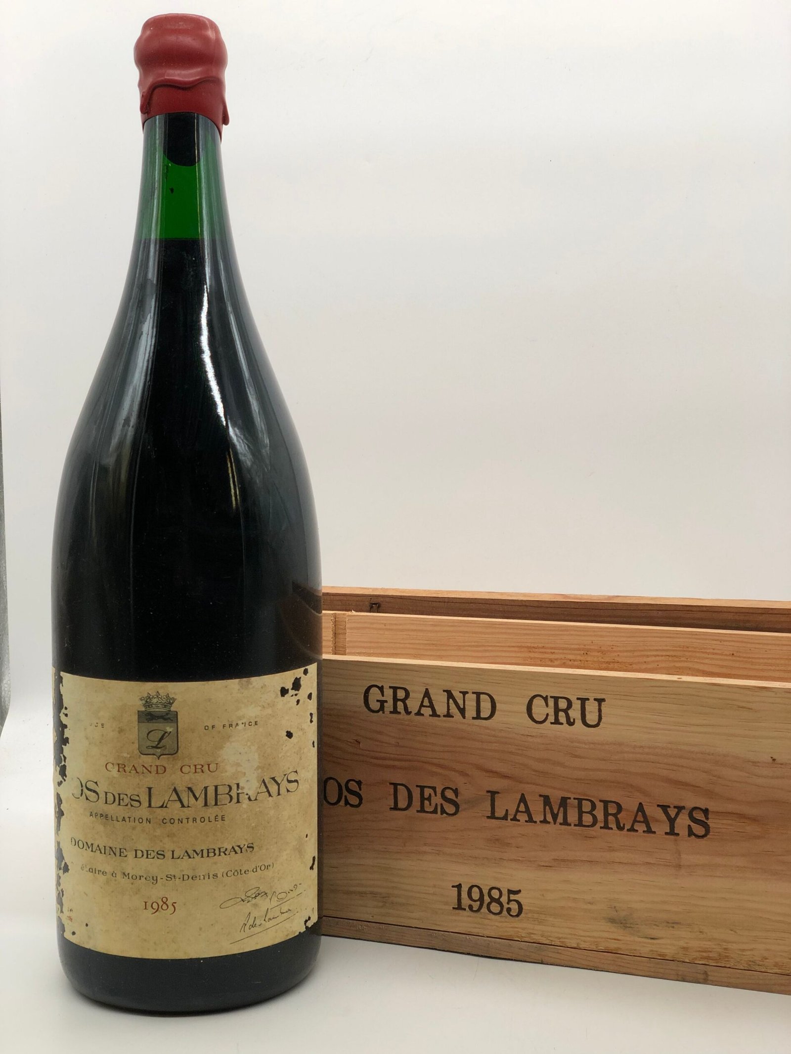 1 x Jeroboam (3ltr) Clos des Lambrays Grand Cru 1985 in OWC