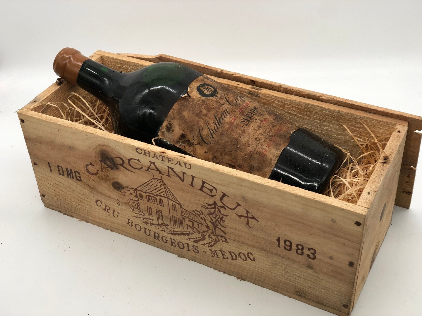 1 x Jeroboam (3ltr) Chateau Carcannieux 1983 in OWC