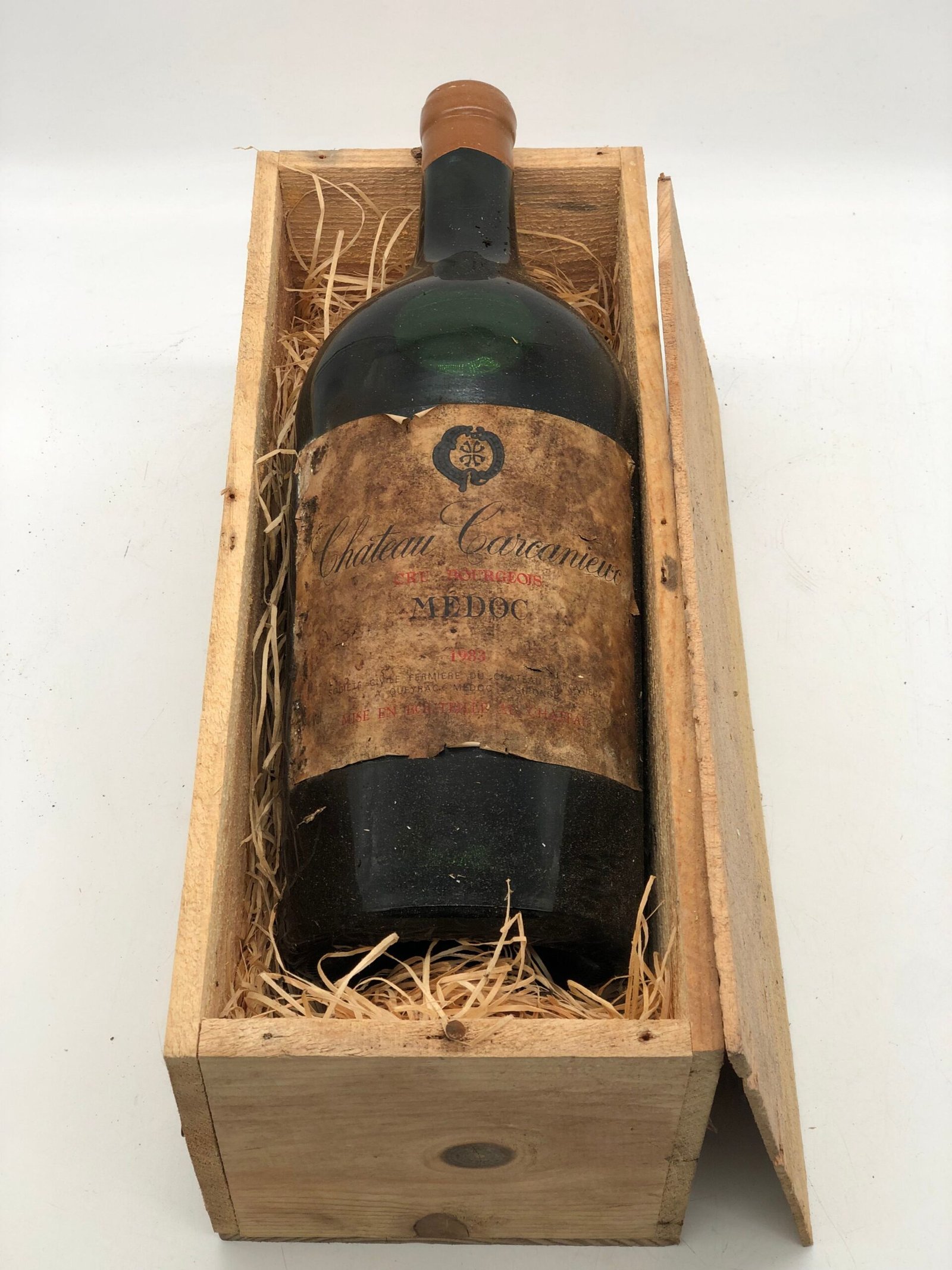 1 x Jeroboam (3ltr) Chateau Carcannieux 1983 in OWC