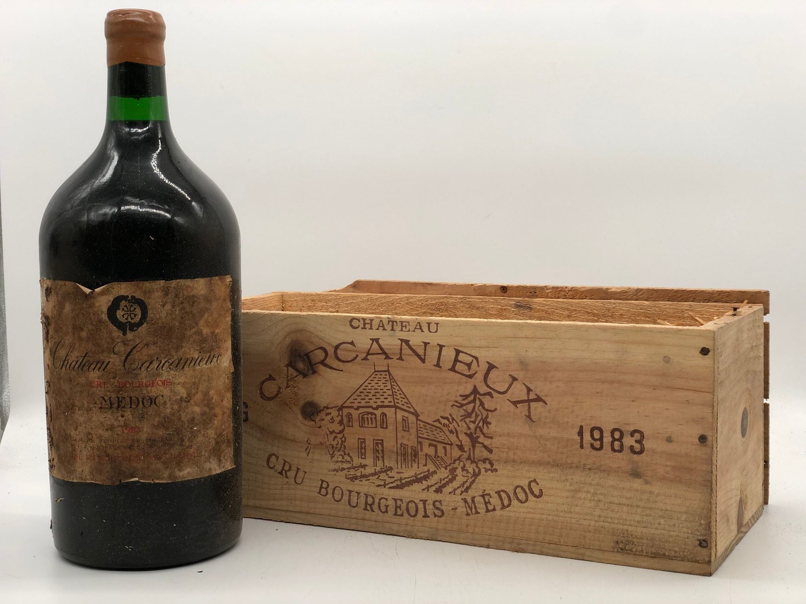 1 x Jeroboam (3ltr) Chateau Carcannieux 1983 in OWC - Image 4