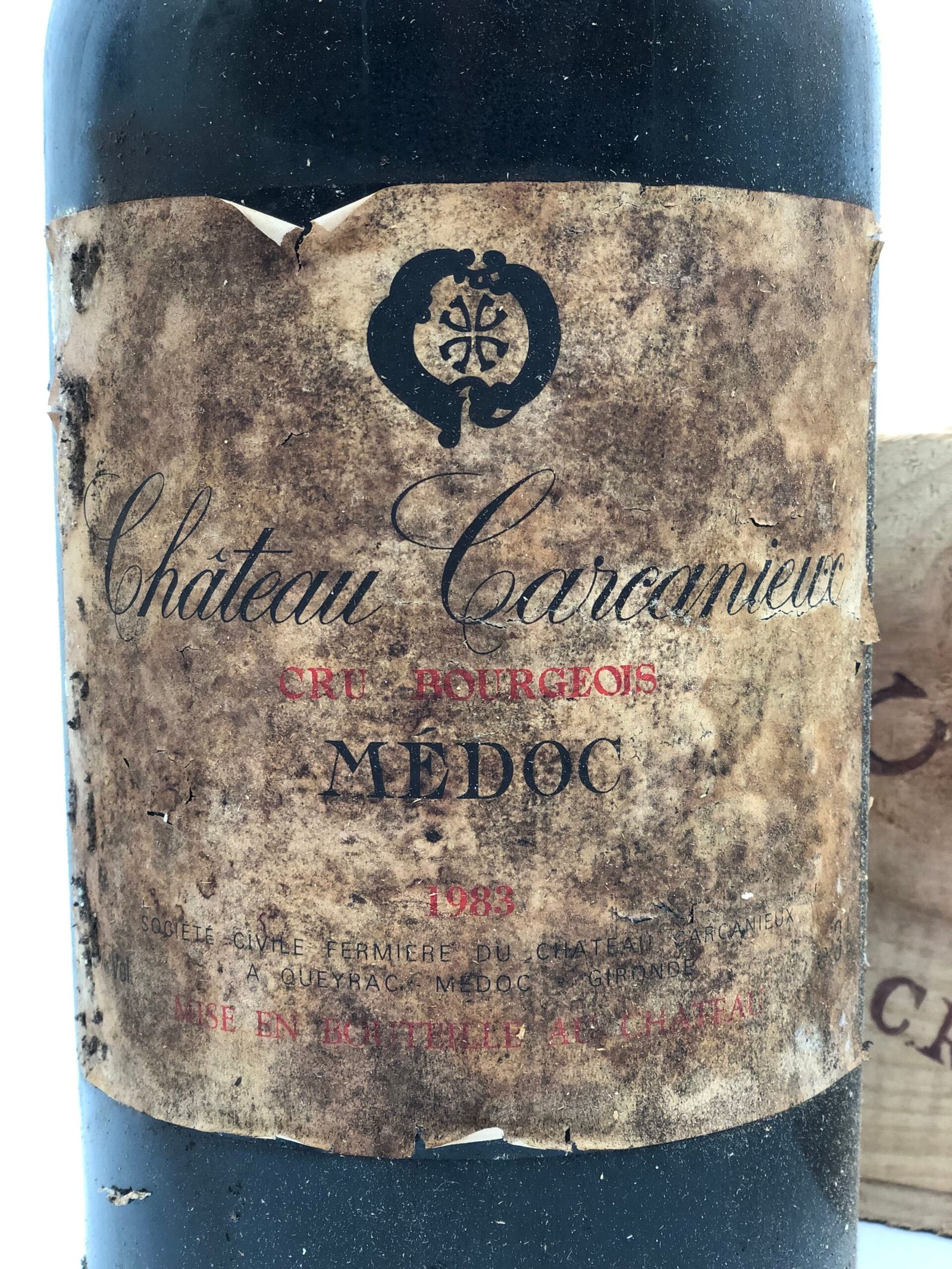 1 x Jeroboam (3ltr) Chateau Carcannieux 1983 in OWC - Image 5