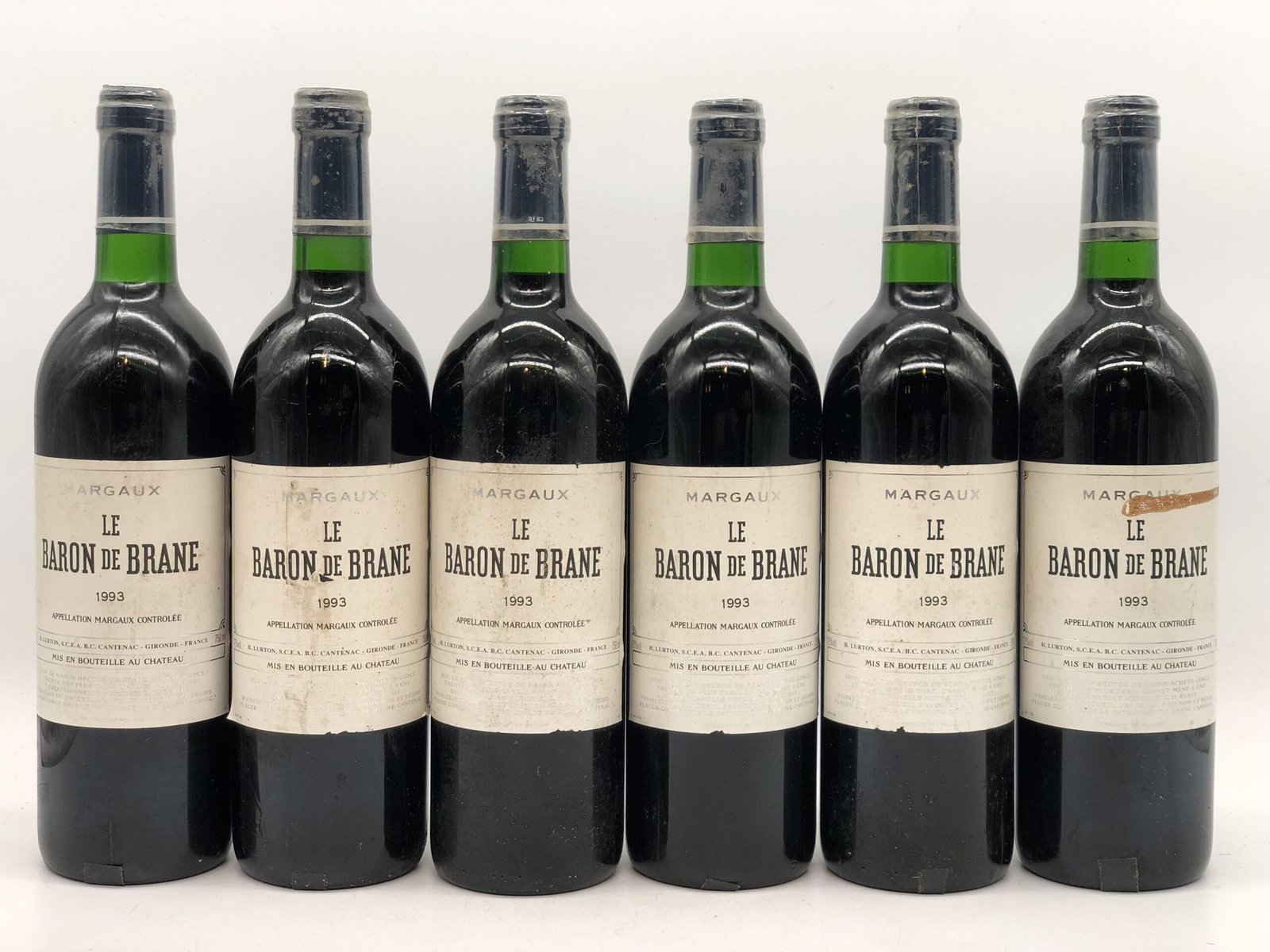 6 x 75cl Le Baron de Brane Margaux 1993
