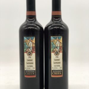 2 x 75cl Cabernet Sauvignon Nathanson Creek California USA 1998