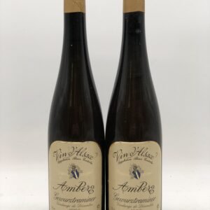 2 x 75cl Gewürztraminer Alsace Vendange Tardive Amberg 1996