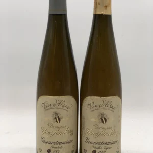 Mixed lot of 2 x 75cl  Gewürztraminer (Fronholz 2001 & Vieilles Vignes 2002) Amberg